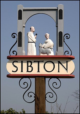 <span class="mw-page-title-main">Sibton</span> Human settlement in England