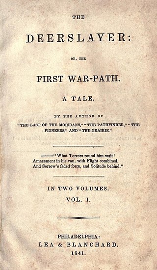 <i>The Deerslayer</i> 1841 Book by James Fenimore Cooper