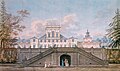 Wilanów Palace as seen from park by Zygmunt Vogel, 1791-1792