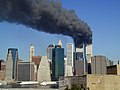 Image 8The World Trade Center on fire during the September 11 attacks (from Contemporary history)