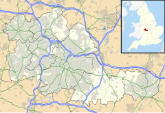 Bordesley is located in West Midlands county