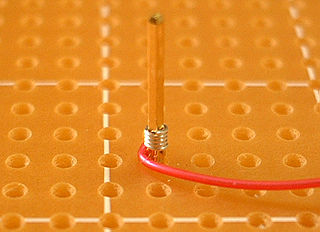 <span class="mw-page-title-main">Wire wrap</span> Electronic component wiring technique