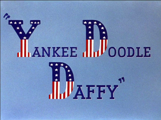 <i>Yankee Doodle Daffy</i> 1943 animated short film directed by Friz Freleng