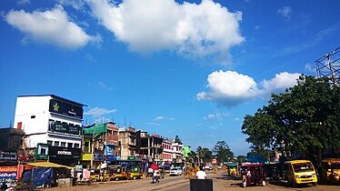 An area of Nagaon Town