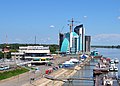 Port de Barnaoul sur l'Ob