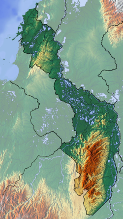 Topography of the department