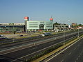 Einsteinova 8-lane highway and Aupark, Bratislava Shopping Center