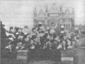 Defenders of the French Catholic church Beitang in Beijing, August 1900, after a two-month siege.