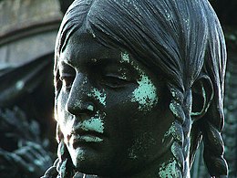 Detail from the northeast side of the monument.