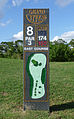 Golf hole sign