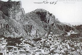 Postal de Gümüşhane na década de 1910