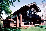 Harold C. Bradley House, Madison, Wisconsin, av Louis Sullivan och George Grant Elmslie