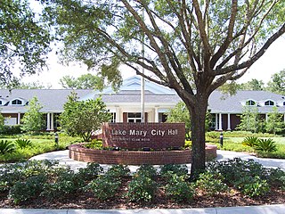 <span class="mw-page-title-main">Lake Mary, Florida</span> City in Florida, United States