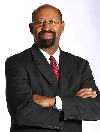 <span class="mw-page-title-main">Michael Nutter</span> Mayor of Philadelphia from 2008 to 2016