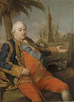 Pompeo Batoni: Pierre André de Suffren de Saint-Tropez, noin 1785.