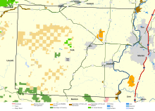 Map of Polk County