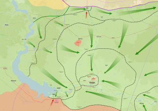 <span class="mw-page-title-main">Raqqa campaign (2012–2013)</span> Series of battles in the Syrian Civil War