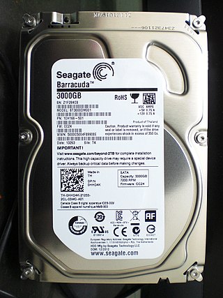 <span class="mw-page-title-main">ST3000DM001</span> Seagate Technology hard disk drive