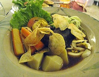 Selat solo Indonesian beefsteak dish