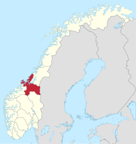 Localisation de Sør-Trøndelag