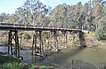 English: Toolamba Bridge over the Goulburn River at Toolamba, Victoria