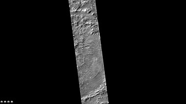 Lassell (Martian crater), as seen by CTX camera (on Mars Reconnaissance Orbiter)