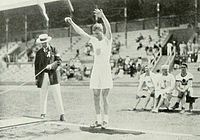 Platt Adams winning the silver medal. 1912 Platt Adams3.JPG