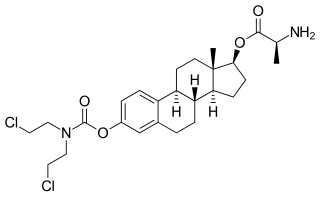 <span class="mw-page-title-main">Alestramustine</span> Chemical compound