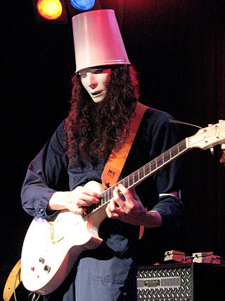 <span class="mw-page-title-main">Buckethead</span> American guitarist (born 1969)