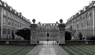 The College gates Cambridge - St Catherine's College .jpg