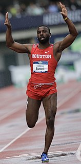 Cameron Burrell American sprinter (1994–2021)