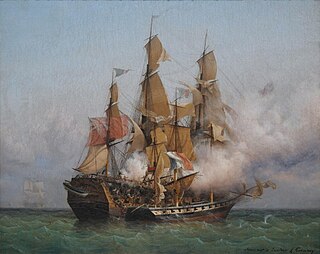 <span class="mw-page-title-main">Privateer</span> Person or ship engaging in maritime warfare under commission