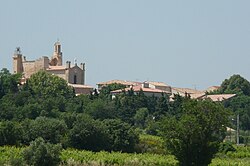 Skyline of Estézargues