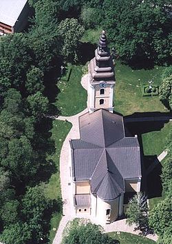 The Cathedral of Hajdúdorog from above