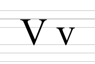 <span class="mw-page-title-main">V</span> 22nd letter of the Latin alphabet