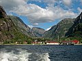 Harbour of Lysebotn, Norway