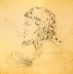 Retrato de um nativo das Ilhas Gilbert (então chamadas de Ilhas Kingsmill e atual Quiribáti), 1841