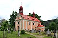 Čeština: Kostel v Medonosech English: Church in Medonosy, Czech Republic