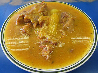 <i>Sopa de mondongo</i> Spanish-origin dish