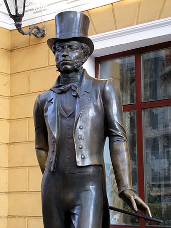 Pushkin Statue in Odessa