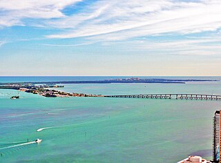 <span class="mw-page-title-main">Rickenbacker Causeway</span> Bridge in Florida, United States of America