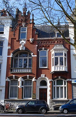 Westersingel 48, ontworpen door Minderop