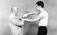 Ip Man and Bruce Lee