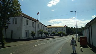 Tillicoultry Town in Clackmannanshire, Scotland