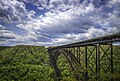Image 35The iconic New River Gorge Bridge near Fayetteville (from West Virginia)