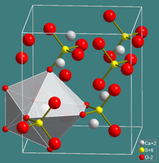 <span class="mw-page-title-main">Sulfate mineral</span> Class of minerals that include the sulfate ion