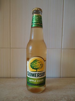 <span class="mw-page-title-main">Somersby (cider)</span> Brand of Cider