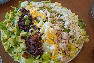 <span class="mw-page-title-main">Cobb salad</span> American garden salad