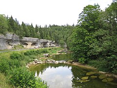 Défilé d'Entre-Roches.