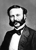 Henry Dunant, om de afaceri elvețian, fondatorul Crucii Roșii, laureat Nobel